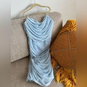 Princess Polly Baby Blue Dress